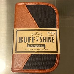 Mens dress shoe polish kit